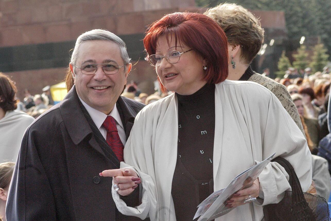 Евгений Петросян и Елена Степаненко