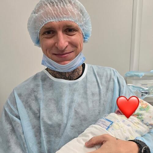 Павел Мамаев с  сыном