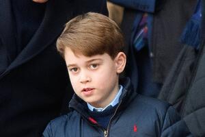 Юный принц Джордж впервые позволил себе нарушить протокол