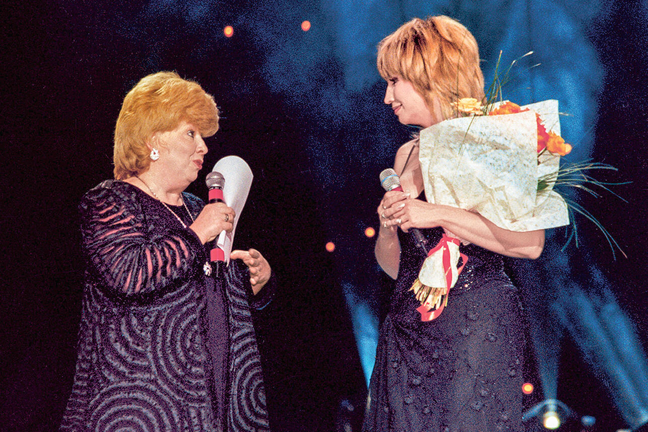 Лариса Рубальская с Ириной Аллегровой