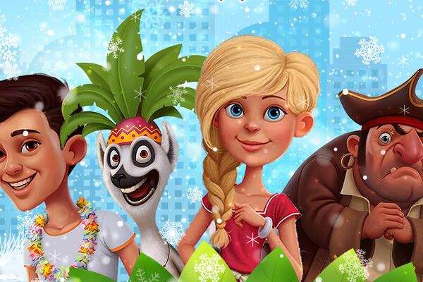 Разыгрываем билеты на новогоднее шоу «Приключения на Мадагаскаре»