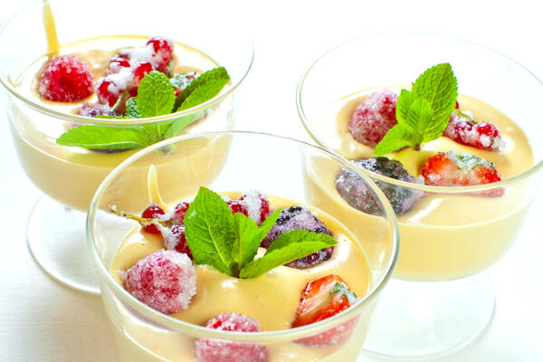 Десерт со свежими ягодами: рецепт от шеф-повара Джузеппе Д'Анджело