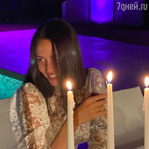 Анастасия Решетова  на дне рождения свекра
