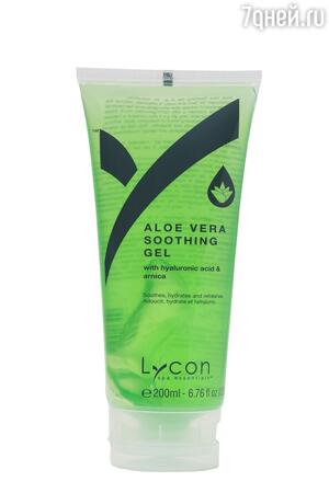 Увлажняющий гель с гиалуроновой кислотой и алоэ вера Aloe Vera Soothig Gel, Lycon