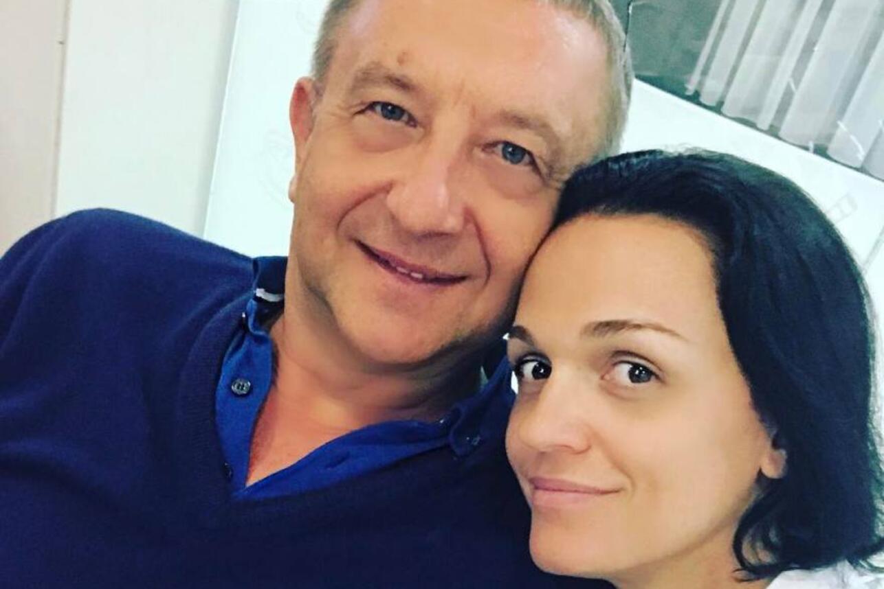 Певица Слава с бывшим мужем