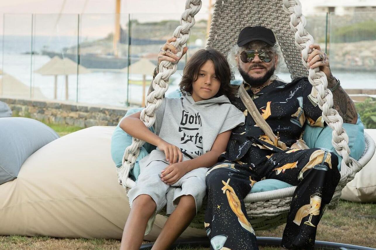 Филипп Киркоров с сыном Мартином