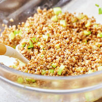 Александр Белькович: табуле из гречки с овощами