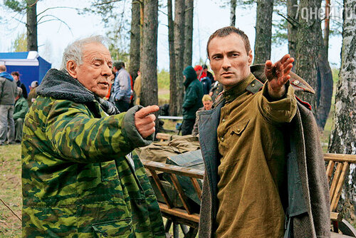 На съемках фильма «Риорита» с Петром Тодоровским