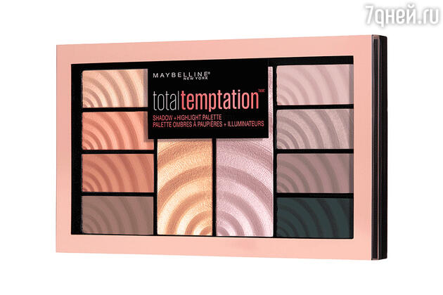 Палетка для глаз и щек Total Temptation Maybelline New York Палетка для глаз и щек Total Temptation Maybelline New York