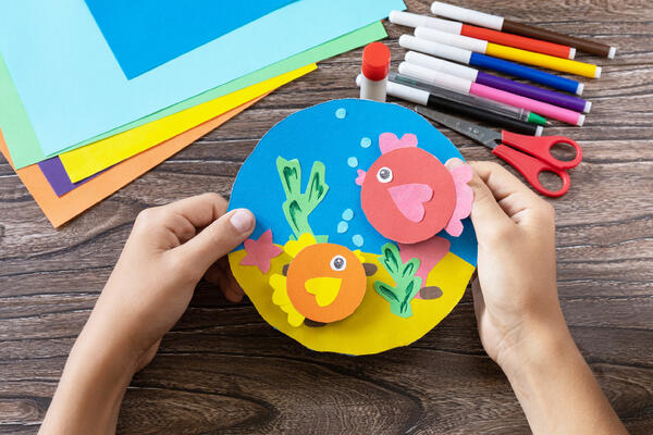 Красивые аппликации из бумаги