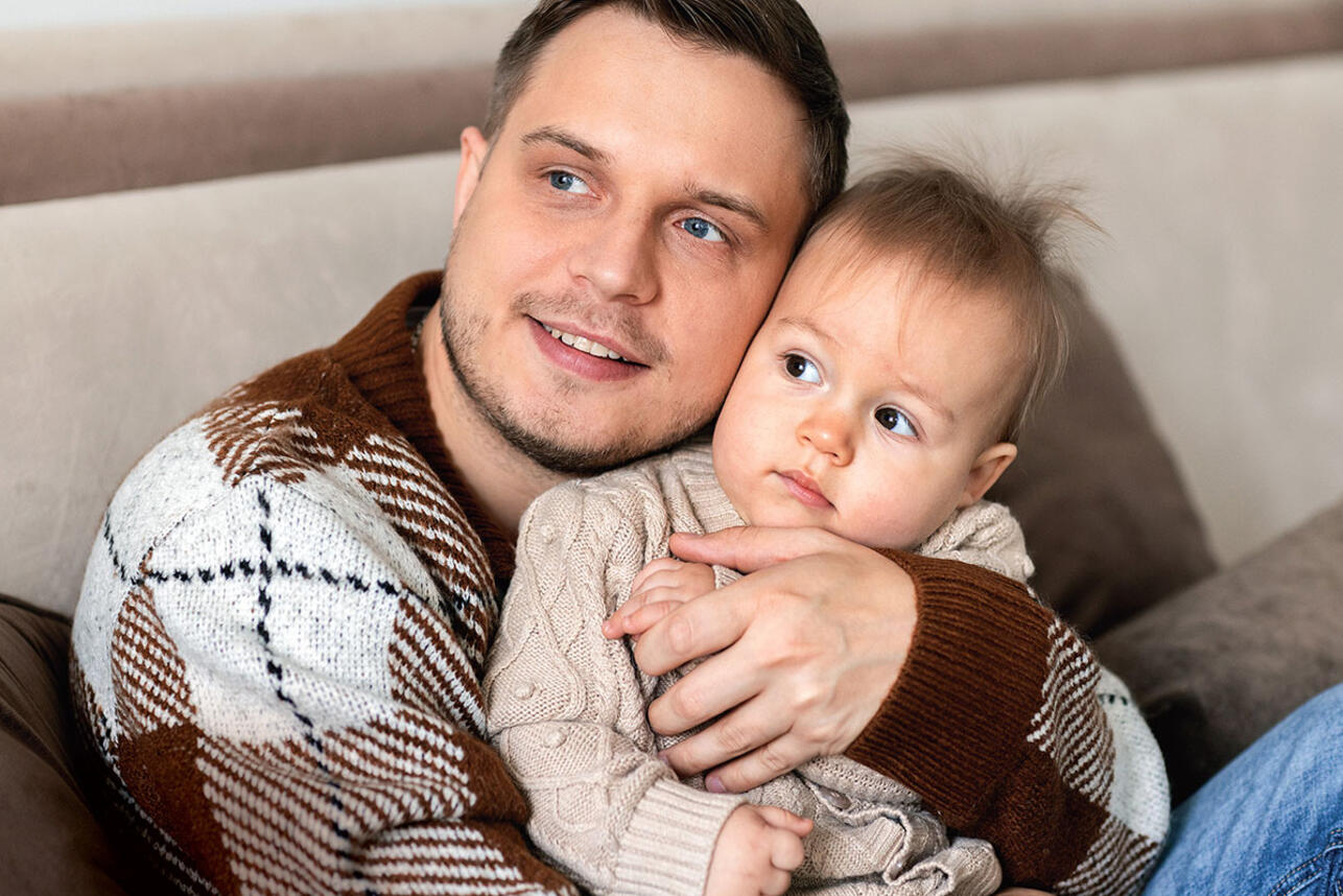 Антон с сыном