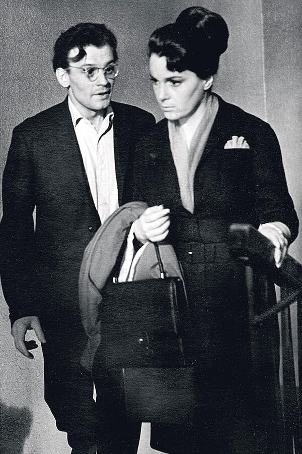 Игорь Озеров и Элина Быстрицкая