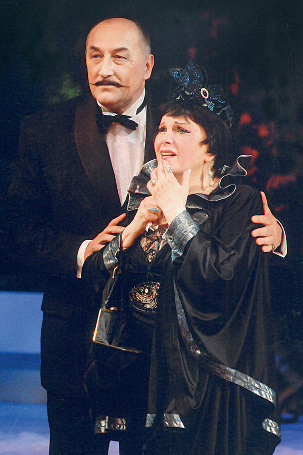 Борис Клюев и Элина Быстрицкая