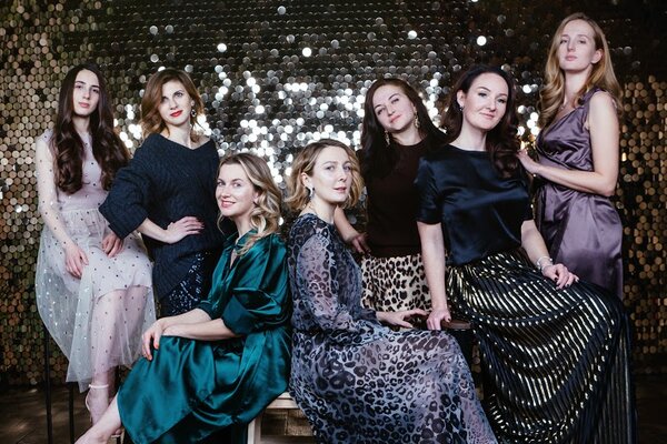 Состоялась новогодняя фотосессия бренда женской одежды 