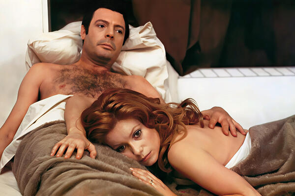 Катрин Денев и Марчелло Мастроянни: «Осенний марафон» по-итальянски