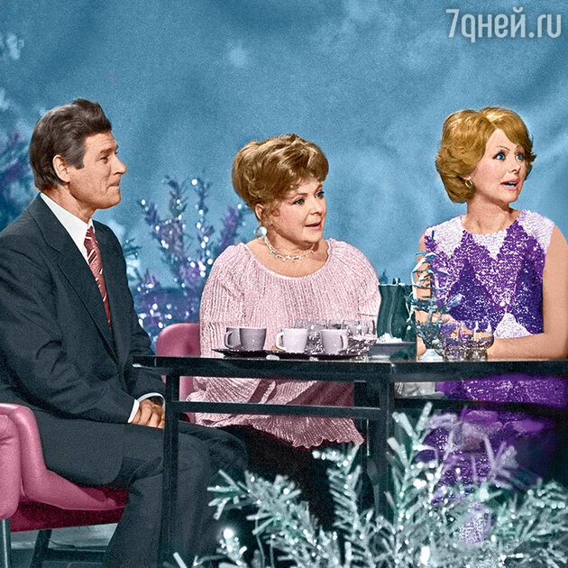 Ольга Аросева с Станиславом Микульским и Натальей Селезневой