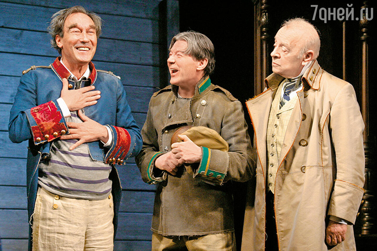 Александр Збруев с Олегом Янковским и Леонидом Броневым