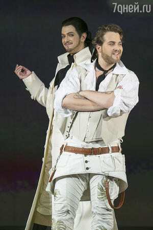 Фигаро (Анждей Филончик) и Альмавива (Богдан Михай)