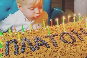 Виторган показал яркие фото с дня рождения сына