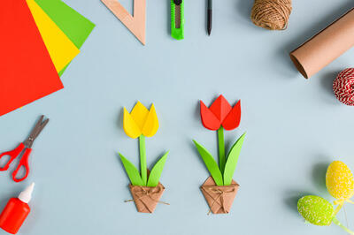 Весенняя поделка 