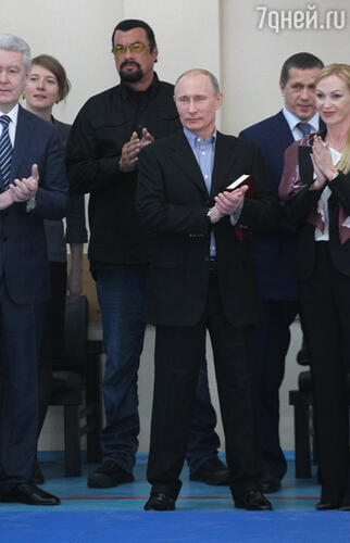 Владимир Путин и Стивен Сигал