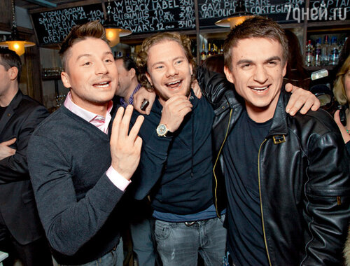 Сергей Лазарев, DJ Smash, Влад Топалов 