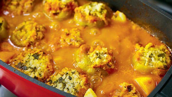 Александр Белькович: перцы, фаршированные щукой