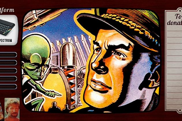 Старые старые игры. Выпуск 20. Dan Dare: Pilot of the Future на zx spectrum