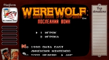 Старые старые игры. Выпуск 12. Werewolf: The Last Warrior на NES, Famicom, Денди