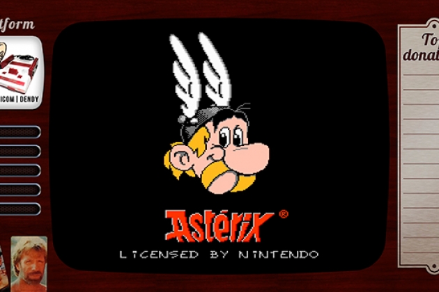 Старые старые игры. Выпуск 9. Asterix на NES, Famicom, Денди