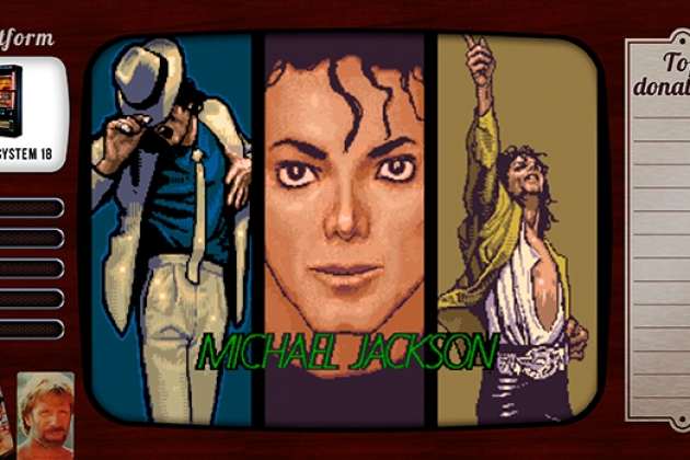 Старые старые игры. Выпуск 5. Michael Jackson`s moonwalker на Sega System 18
