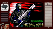 Старые старые игры. Выпуск 2. Metal man reloaded на zx spectrum