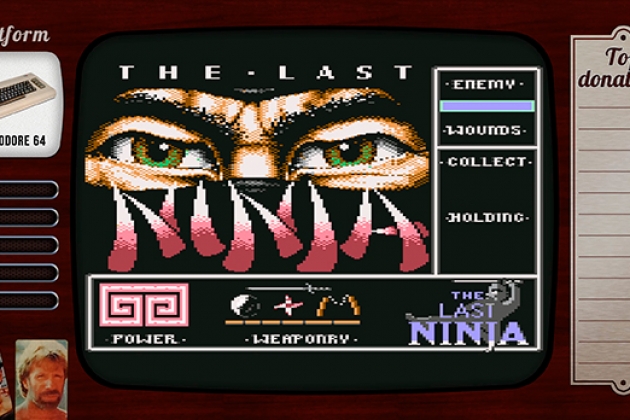 Старые старые игры. Выпуск 1. The Last Ninja на commodore 64