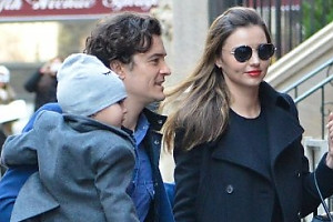 Керр и Блум сходили с сыном в театр