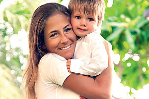 Юлия Барановская отдохнула с детьми в Дубае