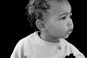 Годовалая дочь Ким Кардашьян стала моделью