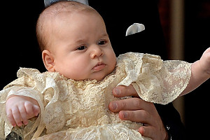 Уильям о крестинах: «Сын впервые вел себя тихо»